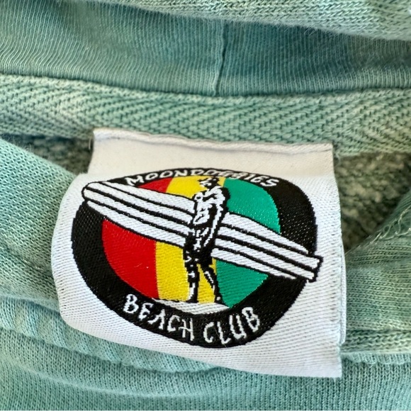 Moondoggies Beach Club Unisex Kids Basic Groove Pigment Dyed Hoodie Size M 8-10 - Picture 6 of 11